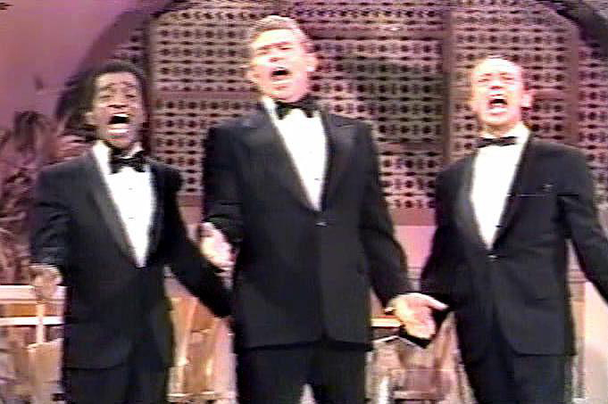 Sammy Davis, Jr. with Andy Griffith and Don Knotts