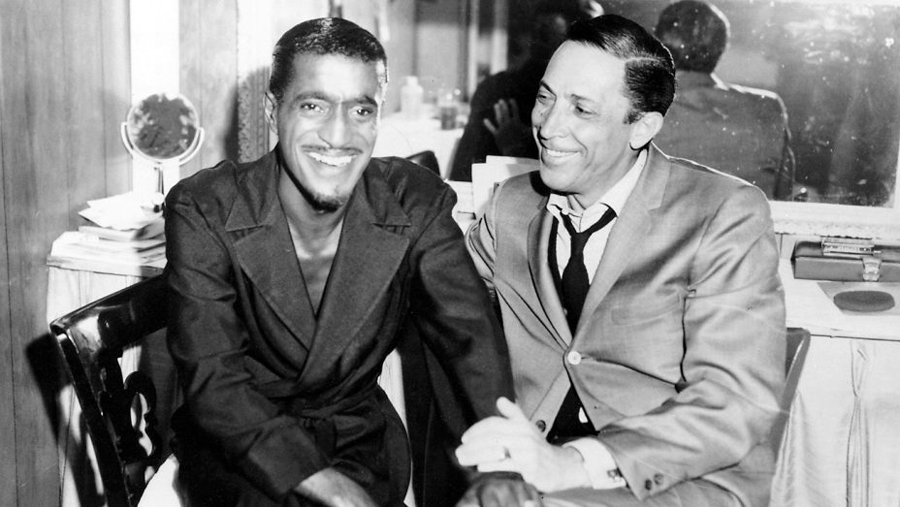 Sammy Davis, Jr. with Bob Kane. (Picture from Elizabeth Kane via HollywoodReporter.com) Sammy Davis, Jr. with Bob Kane